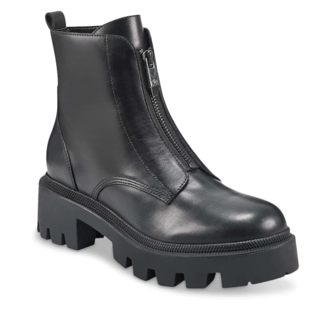 Black booties. Zippa by Marc fisher. Worn once!